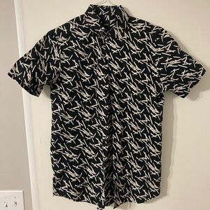 ASOS Men’s Abstract Printed Shirt Size Small